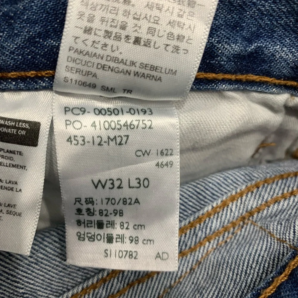 Original Levis 501 Button Fly Denim Jeans - Picture 8 of 9